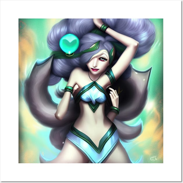 Very cute Diana artwork Wall Art by Maffw